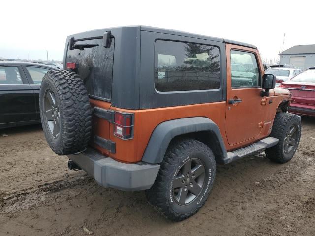 1J4AA2D12AL195805 - 2010 JEEP WRANGLER SPORT ORANGE photo 3