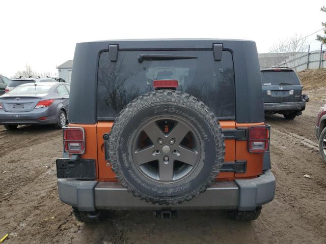 1J4AA2D12AL195805 - 2010 JEEP WRANGLER SPORT ORANGE photo 6