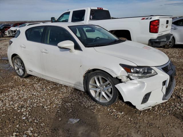 JTHKD5BH5H2287444 - 2017 LEXUS CT 200 WHITE photo 4