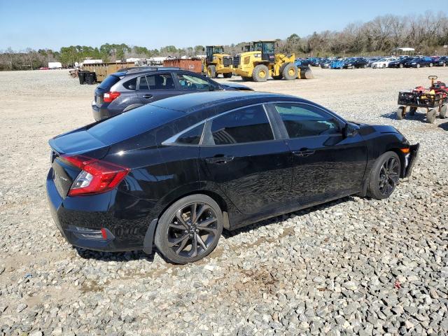 2HGFC2F82MH546229 - 2021 HONDA CIVIC SPORT BLACK photo 3