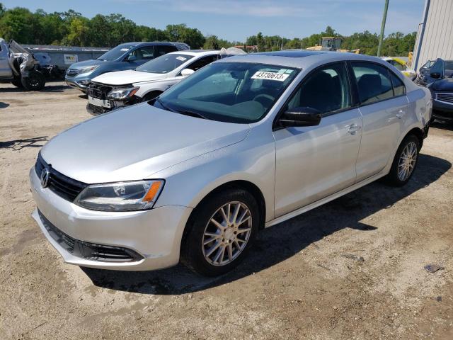 3VW2K7AJ7CM338481 - 2012 VOLKSWAGEN JETTA BASE Gümüş foto 1