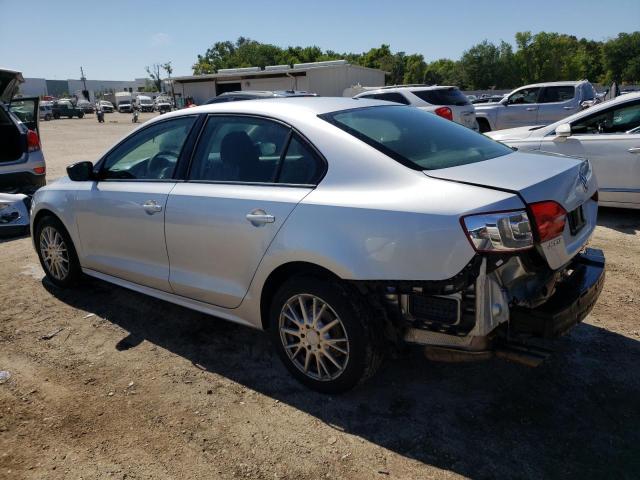 3VW2K7AJ7CM338481 - 2012 VOLKSWAGEN JETTA BASE Gümüş foto 2