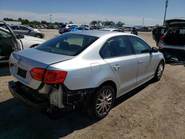 3VW2K7AJ7CM338481 - 2012 VOLKSWAGEN JETTA BASE Gümüş foto 3