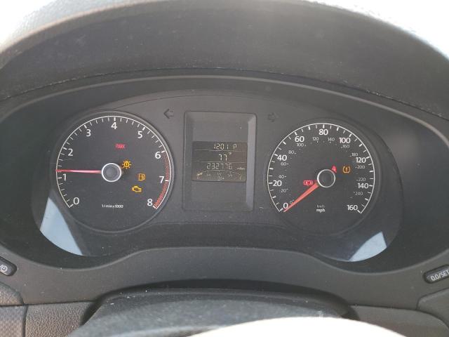 3VW2K7AJ7CM338481 - 2012 VOLKSWAGEN JETTA BASE Gümüş foto 9