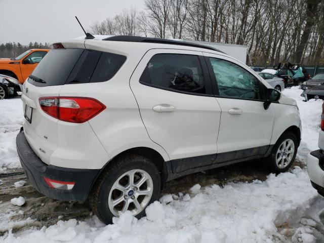 MAJ6P1UL5JC211653 - 2018 FORD ECOSPORT SE Biały zdjęcie 3