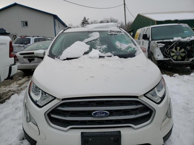 MAJ6P1UL5JC211653 - 2018 FORD ECOSPORT SE Biały zdjęcie 5