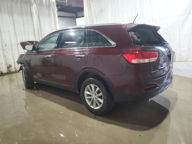 5XYPGDA57HG276922 - 2017 KIA SORENTO LX MAROON photo 2