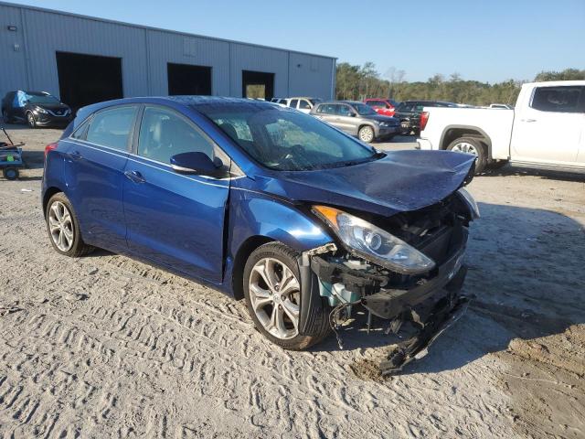 KMHD35LE8DU057926 - 2013 HYUNDAI ELANTRA GT BLUE photo 4