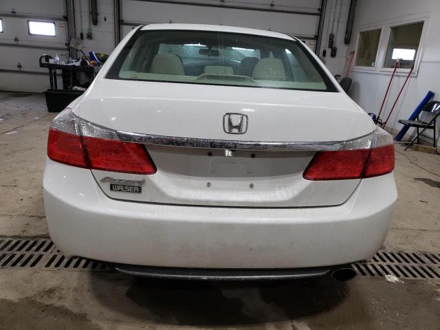 1HGCR2F35DA073334 - 2013 HONDA ACCORD LX WHITE photo 6