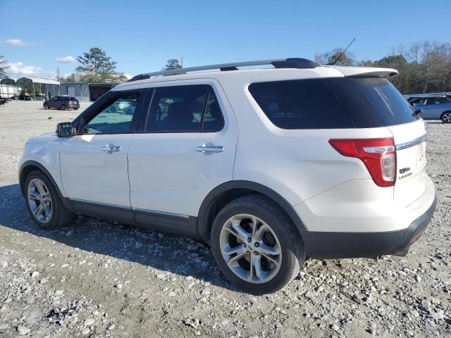 1FM5K7F87DGC41228 - 2013 FORD EXPLORER LIMITED WHITE photo 2