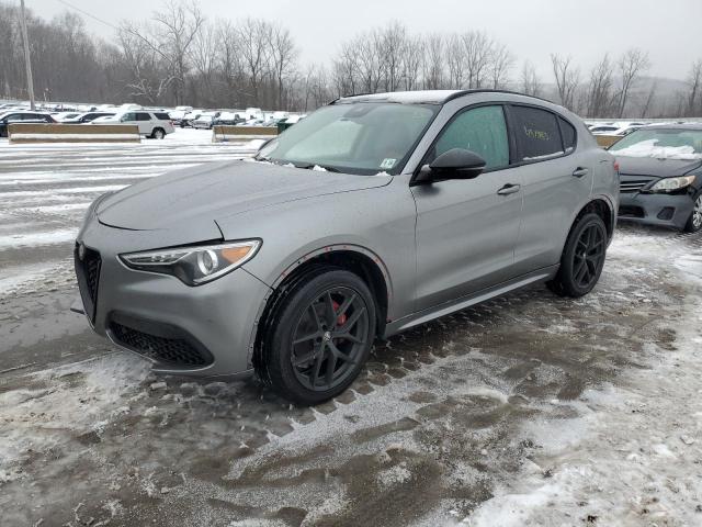 ZASPAKBN9M7D20776 - 2021 ALFA ROMEO STELVIO TI Արծաթագույն լուսանկար 1