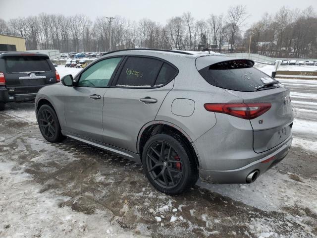 ZASPAKBN9M7D20776 - 2021 ALFA ROMEO STELVIO TI Արծաթագույն լուսանկար 2