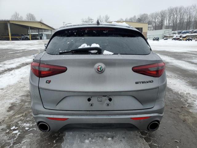 ZASPAKBN9M7D20776 - 2021 ALFA ROMEO STELVIO TI Արծաթագույն լուսանկար 6