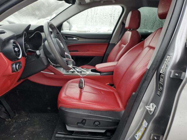 ZASPAKBN9M7D20776 - 2021 ALFA ROMEO STELVIO TI Արծաթագույն լուսանկար 7