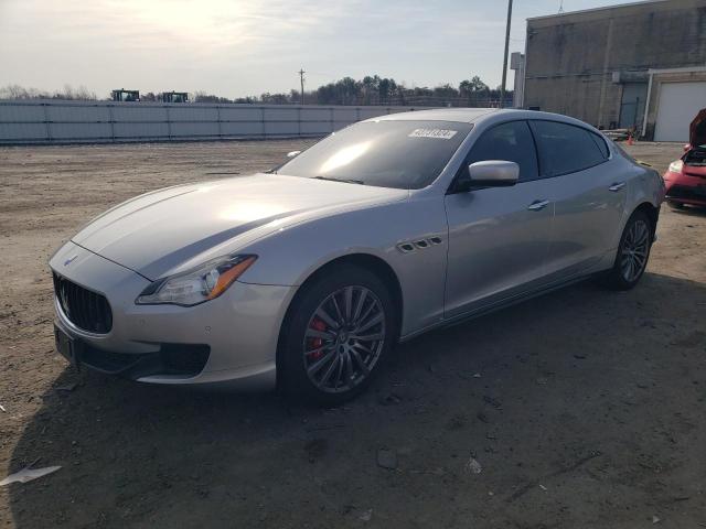 ZAM56RRA5E1078128 - 2014 MASERATI QUATTROPOR S SILVER photo 1