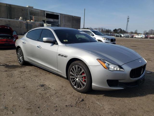 ZAM56RRA5E1078128 - 2014 MASERATI QUATTROPOR S SILVER photo 4