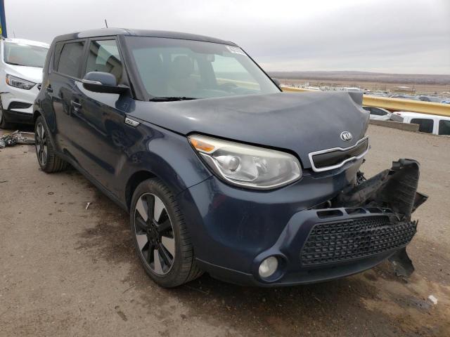 KNDJX3A50F7154221 - 2015 KIA SOUL ! BLUE photo 4