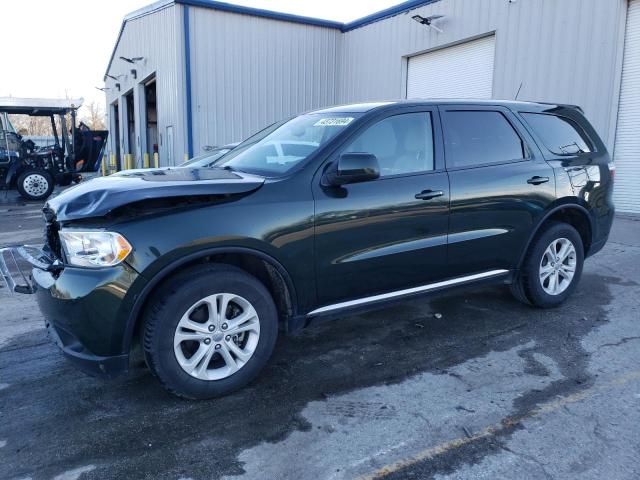 1D4RE2GG1BC734299 - 2011 DODGE DURANGO EXPRESS GREEN photo 1