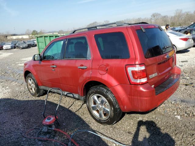 1FMCU0D72CKA21638 - 2012 FORD ESCAPE XLT RED photo 2