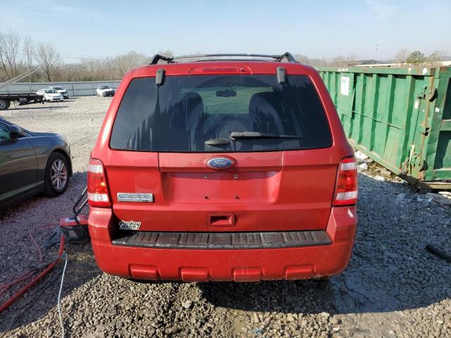 1FMCU0D72CKA21638 - 2012 FORD ESCAPE XLT RED photo 6