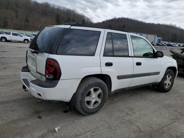 1GNDT13S942311679 - 2004 CHEVROLET TRAILBLAZE LS SILVER photo 3