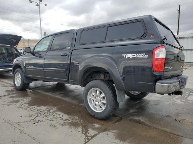 5TBDT44156S554359 - 2006 TOYOTA TUNDRA DOUBLE CAB SR5 BLACK photo 2