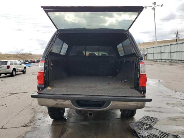 5TBDT44156S554359 - 2006 TOYOTA TUNDRA DOUBLE CAB SR5 BLACK photo 6