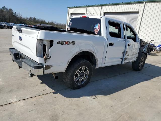 1FTEW1EG1GFB30652 - 2016 FORD F150 SUPERCREW WHITE photo 3