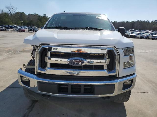 1FTEW1EG1GFB30652 - 2016 FORD F150 SUPERCREW WHITE photo 5