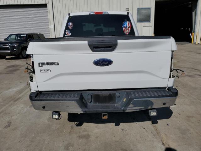 1FTEW1EG1GFB30652 - 2016 FORD F150 SUPERCREW WHITE photo 6