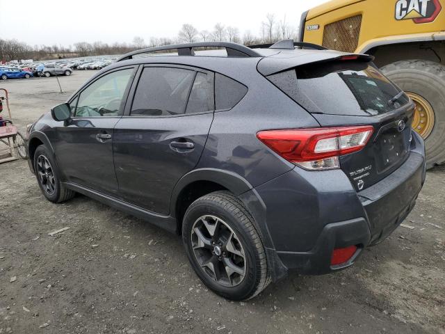 JF2GTADC3JH230314 - 2018 SUBARU CROSSTREK PREMIUM GRAY photo 2