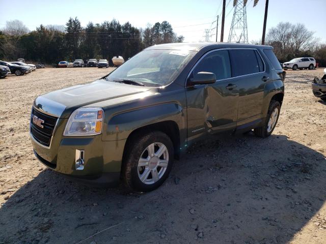 2GKALMEK4F6347123 - 2015 GMC TERRAIN SLE GREEN photo 1