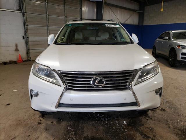 2T2BK1BA1DC189229 - 2013 LEXUS RX 350 BASE WHITE photo 5