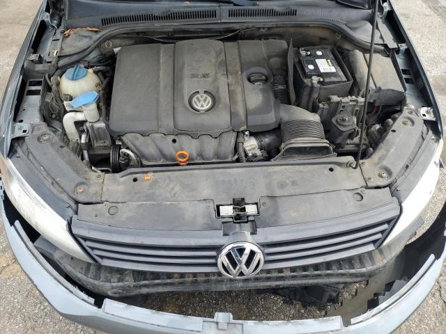 3VWDZ7AJ5BM025982 - 2011 VOLKSWAGEN JETTA SE CHARCOAL photo 11