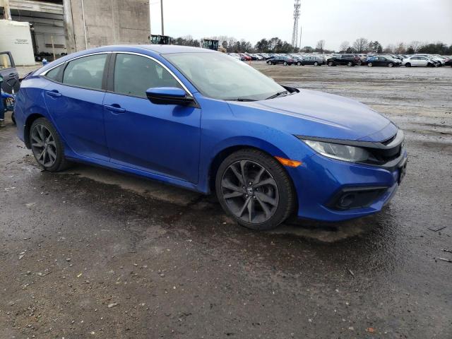 2HGFC2F80KH583096 - 2019 HONDA CIVIC SPORT BLUE photo 4