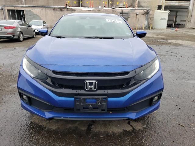 2HGFC2F80KH583096 - 2019 HONDA CIVIC SPORT 蓝色 照片 5