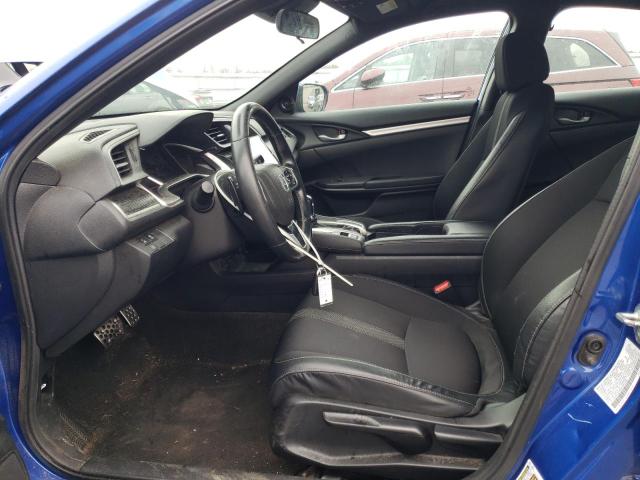 2HGFC2F80KH583096 - 2019 HONDA CIVIC SPORT 蓝色 照片 7