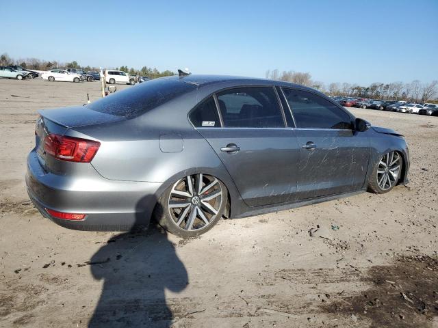 3VW5T7AJ1EM351806 - 2014 VOLKSWAGEN JETTA GLI GRAY photo 3