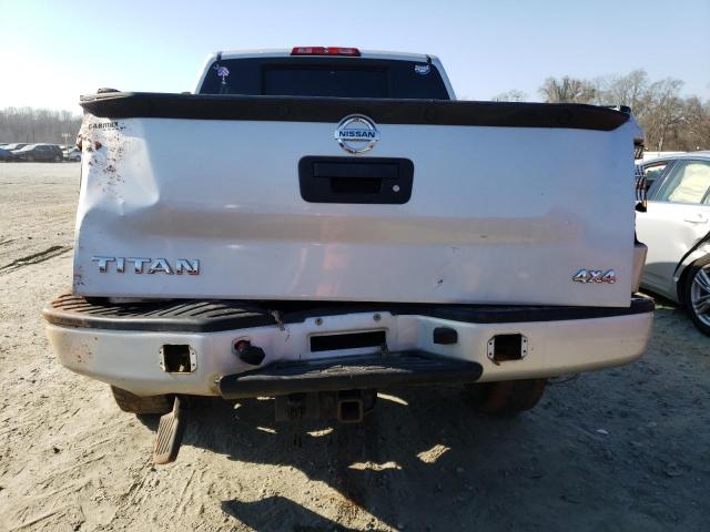 1N6AA0EJ0DN311193 - 2013 NISSAN TITAN S SILVER photo 6