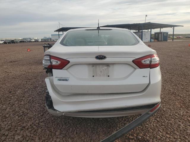 3FA6P0PU9ER299211 - 2014 FORD FUSION SE PHEV WHITE photo 6