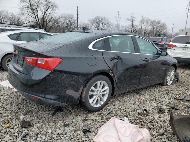 1G1ZD5ST3JF251523 - 2018 CHEVROLET MALIBU LT BLACK photo 3