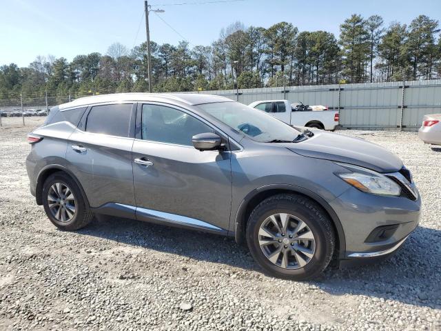 5N1AZ2MG8FN202833 - 2015 NISSAN MURANO S GRAY photo 4