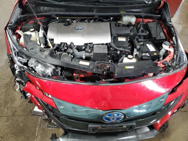 JTDKARFP5J3087733 - 2018 TOYOTA PRIUS PRIM 红色 照片 12
