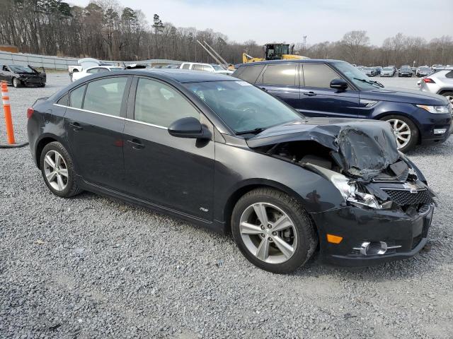 1G1PG5SC1C7168314 - 2012 CHEVROLET CRUZE LT BLACK photo 4