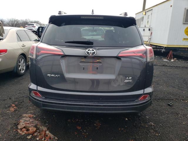 JTMBFREV9GJ053980 - 2016 TOYOTA RAV4 LE GRAY photo 6