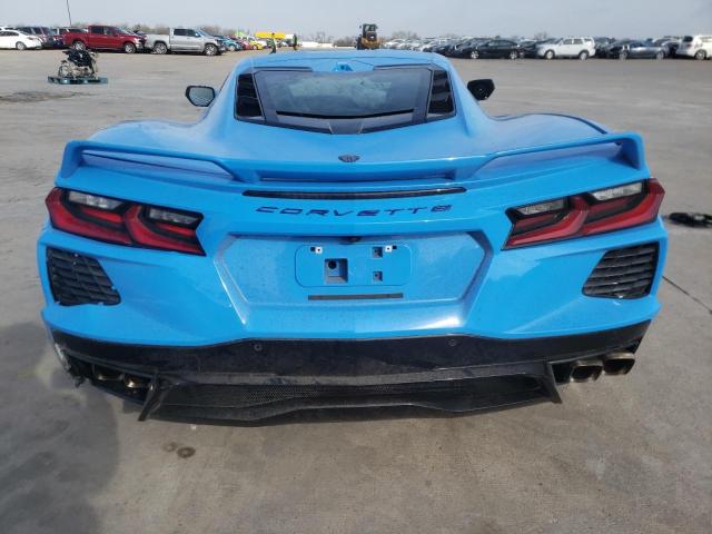 1G1YC2D49M5106533 - 2021 CHEVROLET CORVETTE STINGRAY 3LT BLUE photo 6