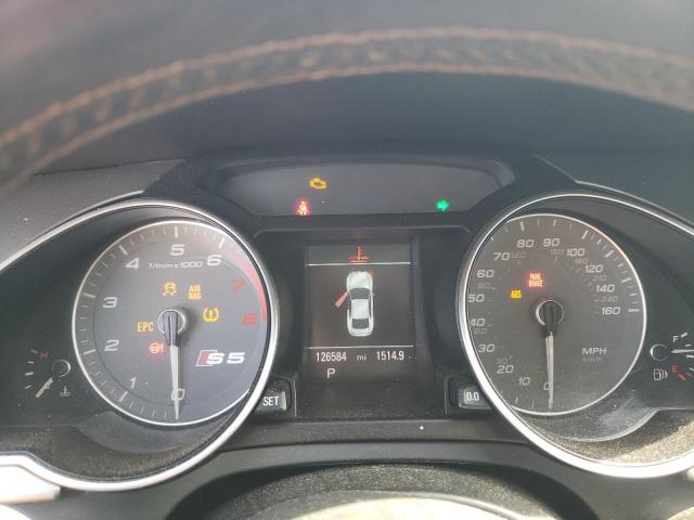 WAUCGAFR5DA016955 - 2013 AUDI S5 PREMIUM PLUS BLACK photo 9