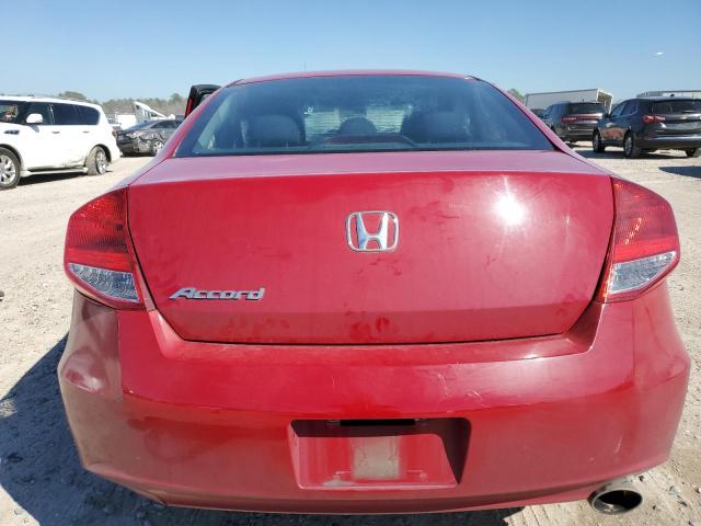 1HGCS1B3XCA022026 - 2012 HONDA ACCORD LX RED photo 6