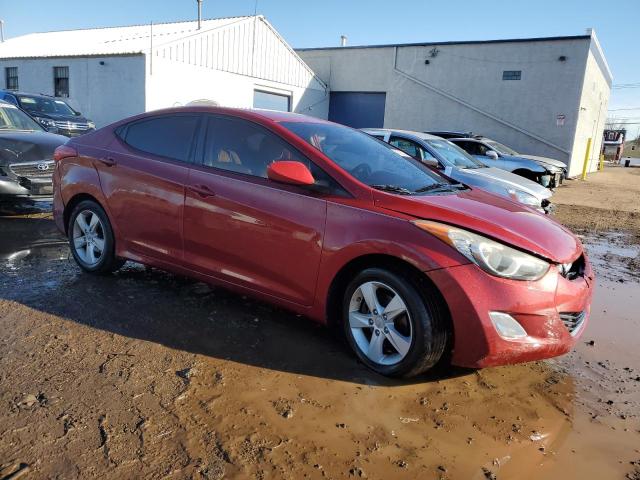 KMHDH4AE2CU435753 - 2012 HYUNDAI ELANTRA GLS BURGUNDY photo 4