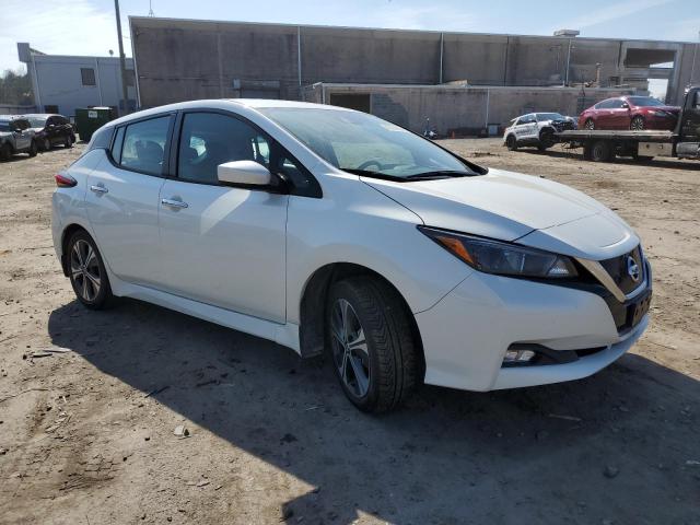 1N4AZ1CVXNC550289 - 2022 NISSAN LEAF SV WHITE photo 4